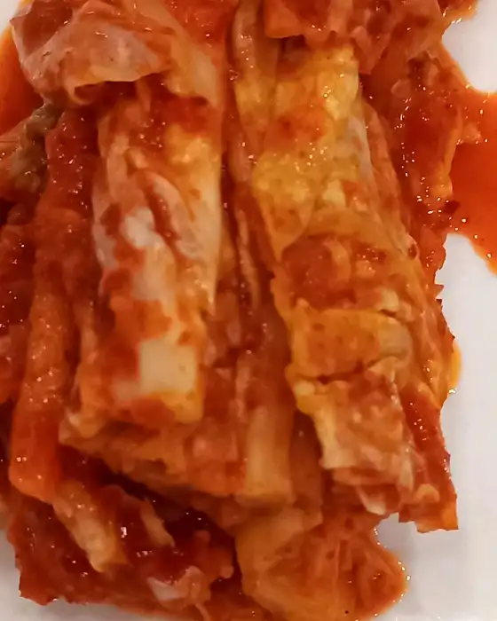 매콤달콤한 김치
