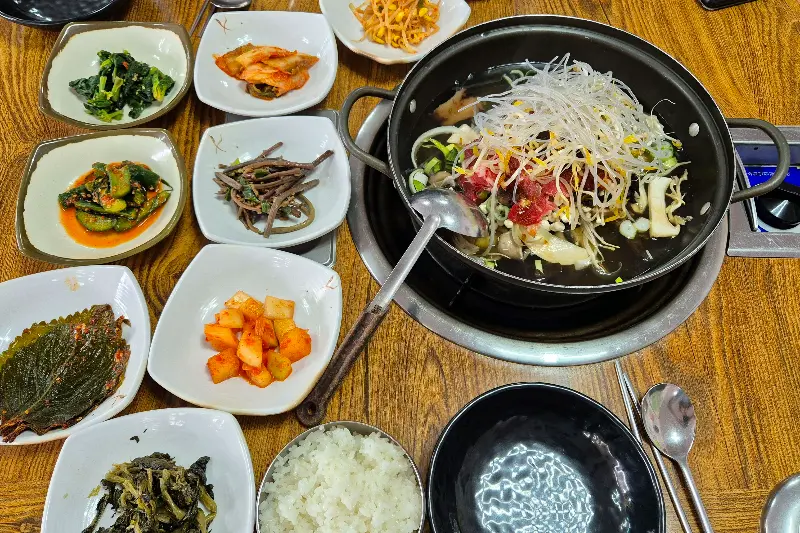 푸짐한 한 상 차림