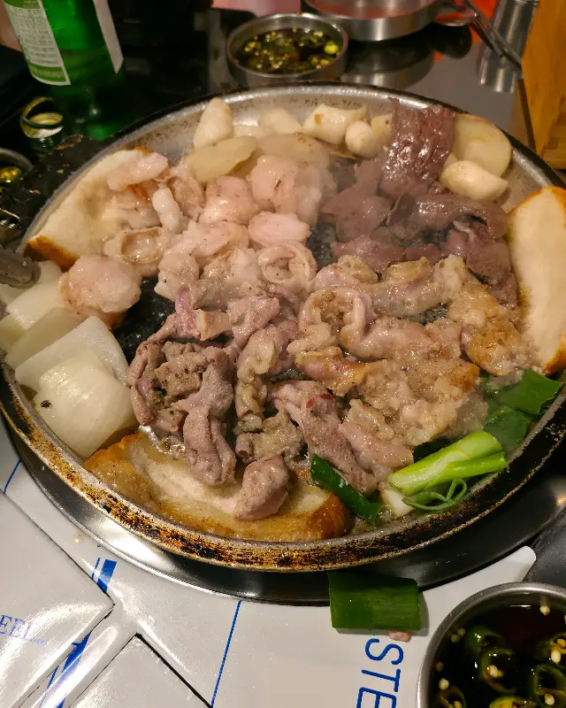 다 익은 곱창, 대창, 막창