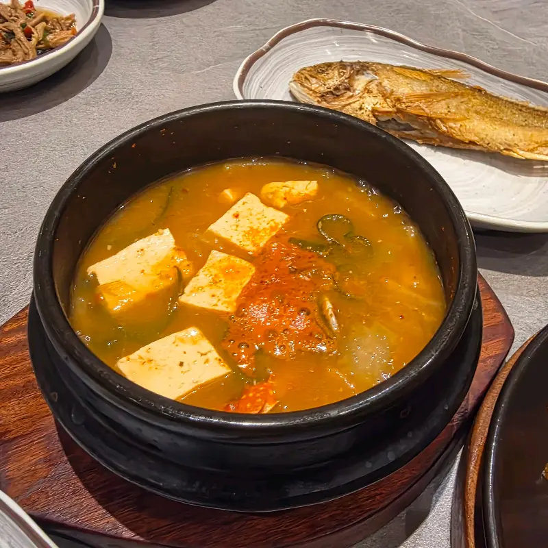 호담정의 맛깔스러운 한 상 차림