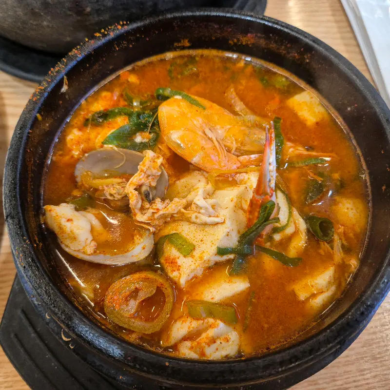 해물된장찌개