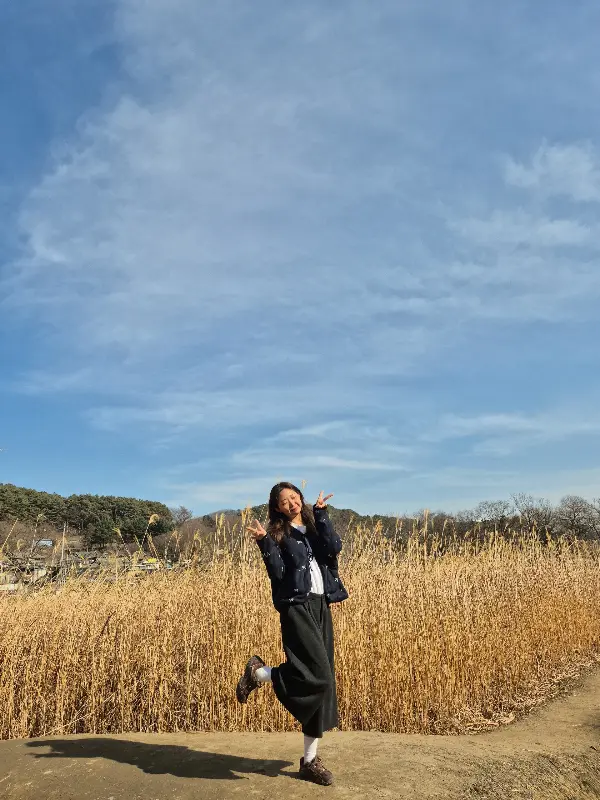 식사 후 여유로운 산책