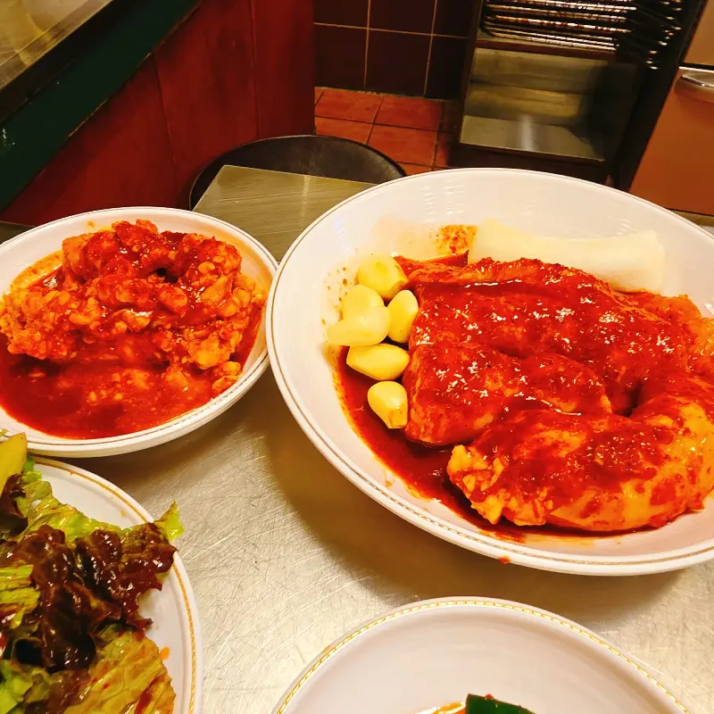 맛깔스러운 꽃대창