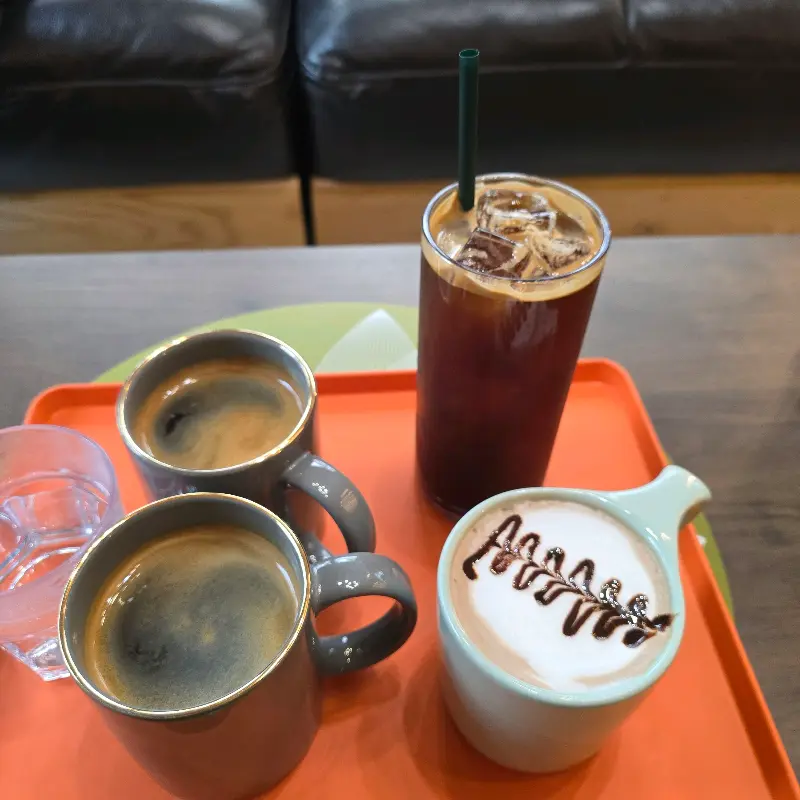 다양한 음료 메뉴