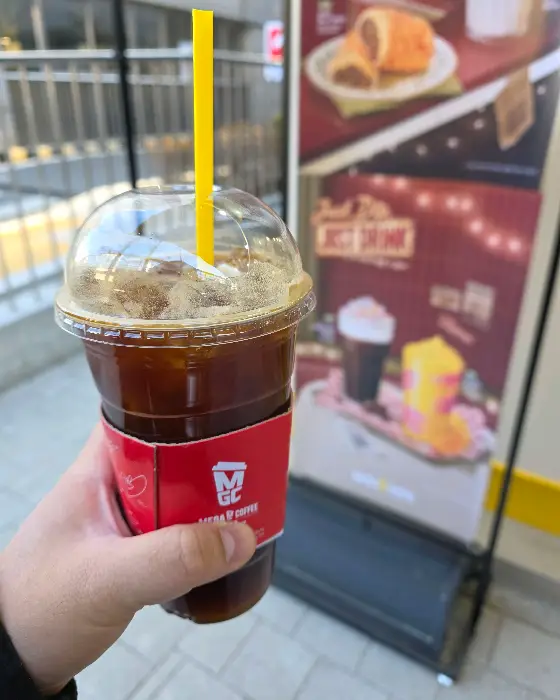 메가커피 아이스 커피