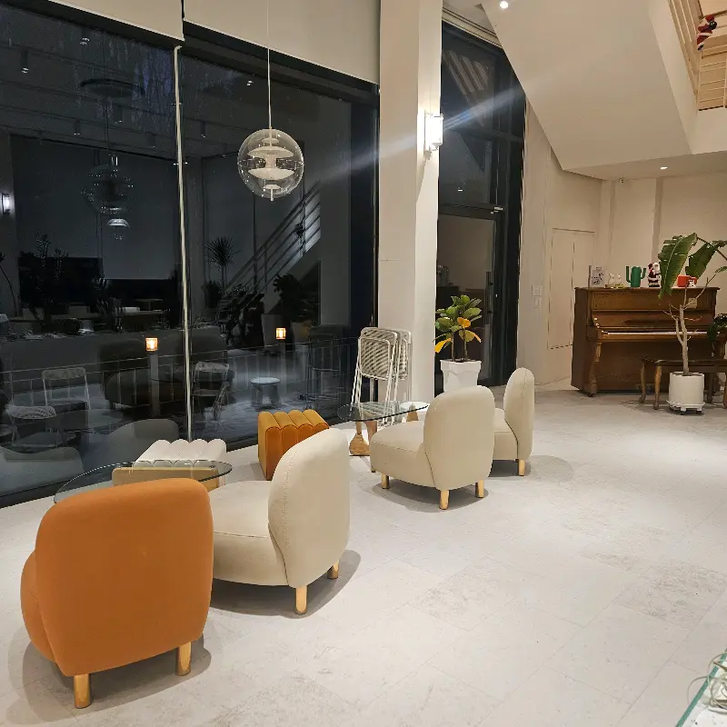 넓고 편안한 오드레요 내부