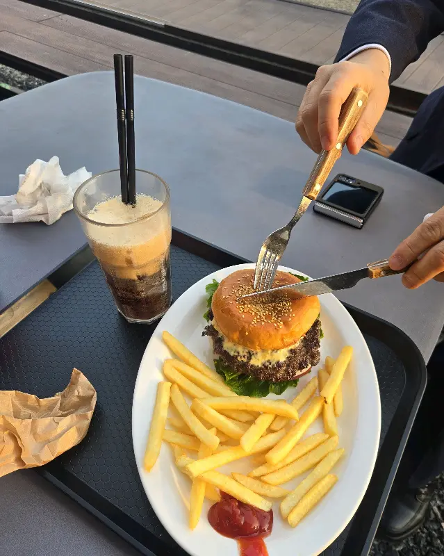 하만스 버거 세트