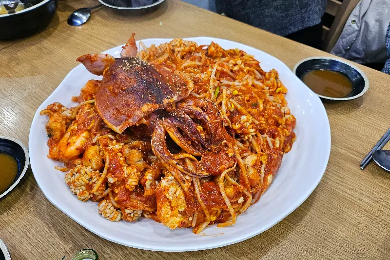 푸짐한 아구찜