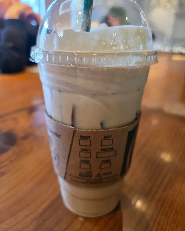 더블 에스프레소 크림 라떼