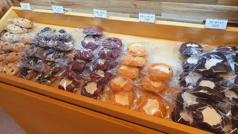 다양한 종류의 쿠키