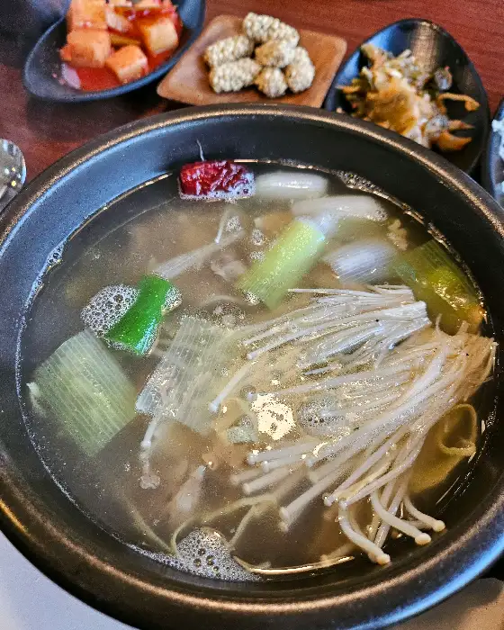 갈비탕 클로즈업 사진
