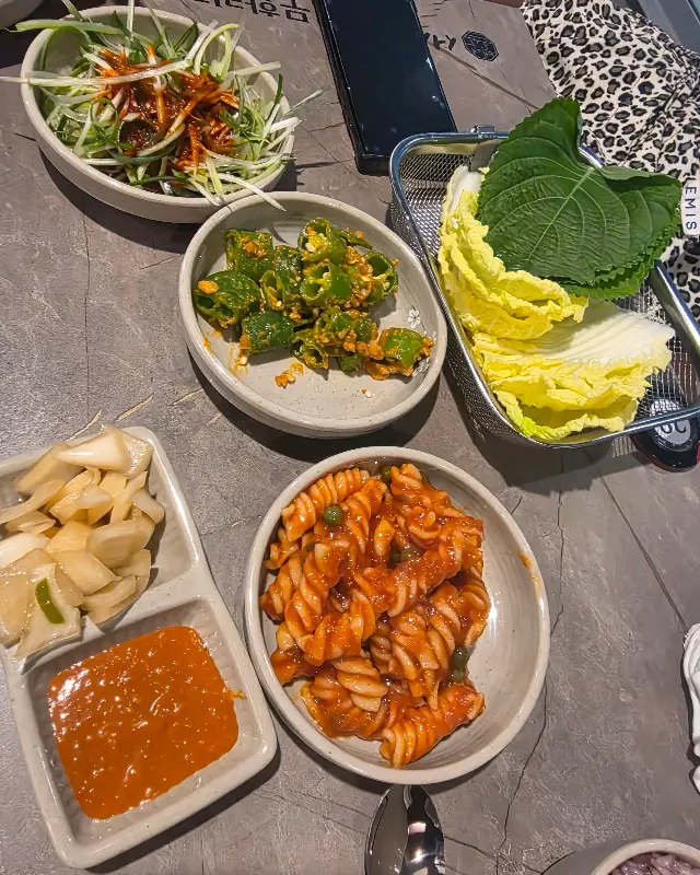 푸짐한 한 상 차림