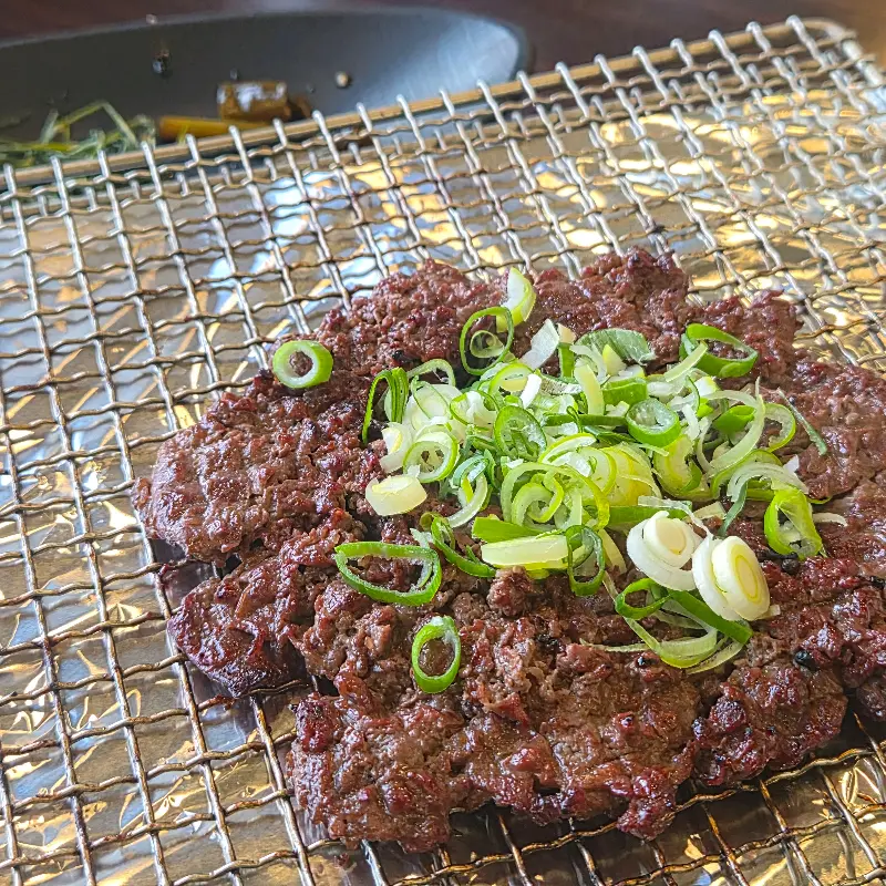 숯불 향이 은은하게 나는 언양 불고기