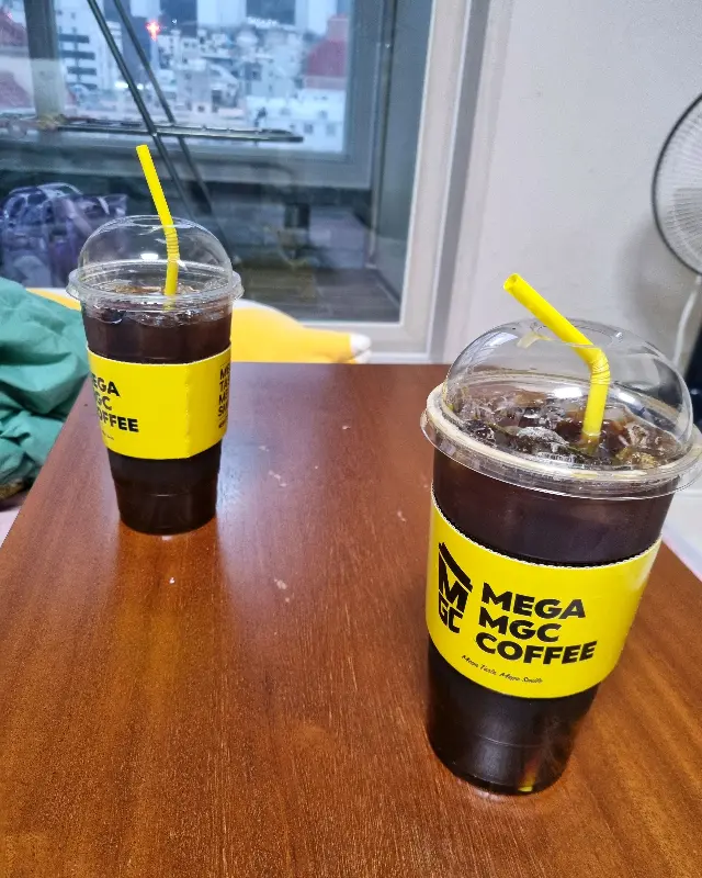 메가커피 아이스 아메리카노