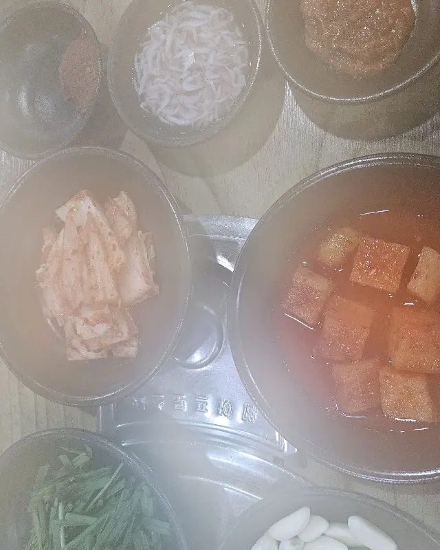 맛깔스러운 순대전골