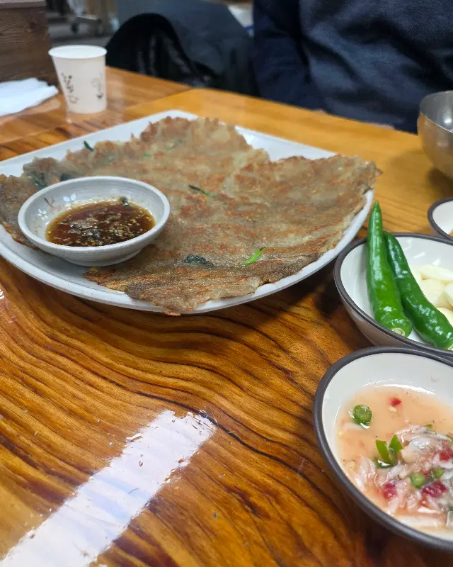 겉바속촉 감자전