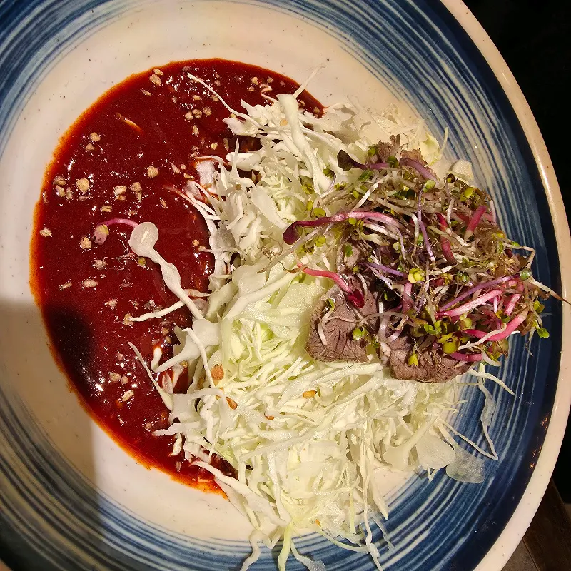 매콤한 비빔소바