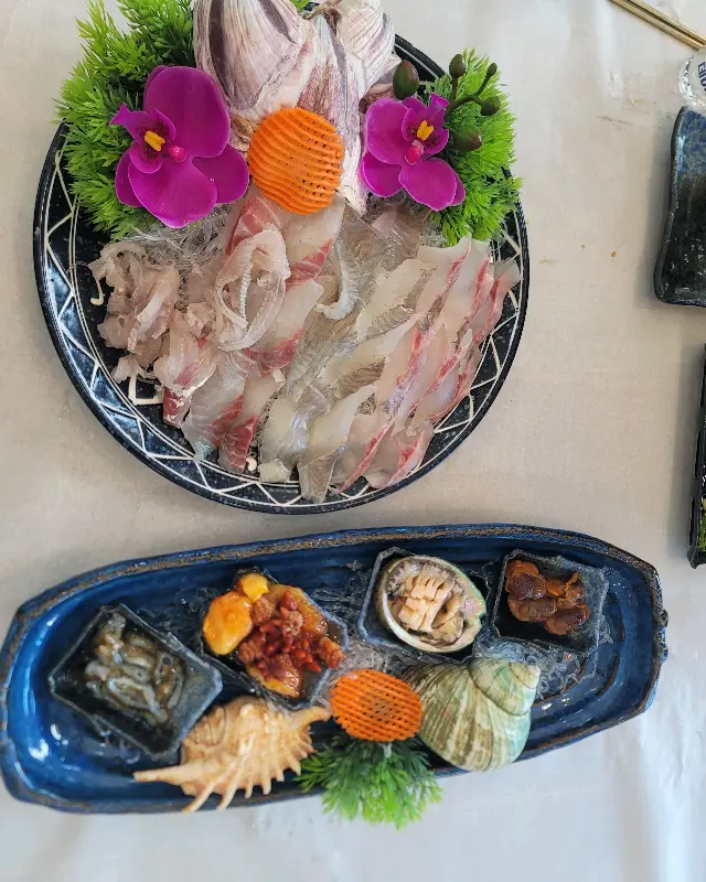 신선함이 살아있는 회 한 상