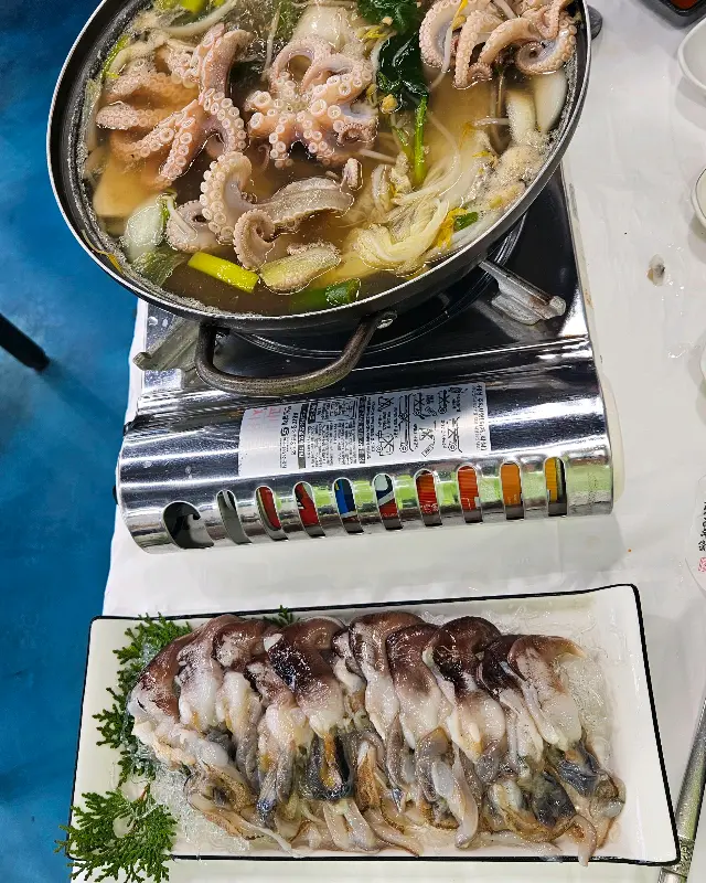 새조개 샤브샤브