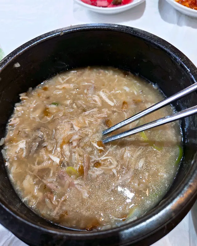 평상집 누룽지 삼계탕