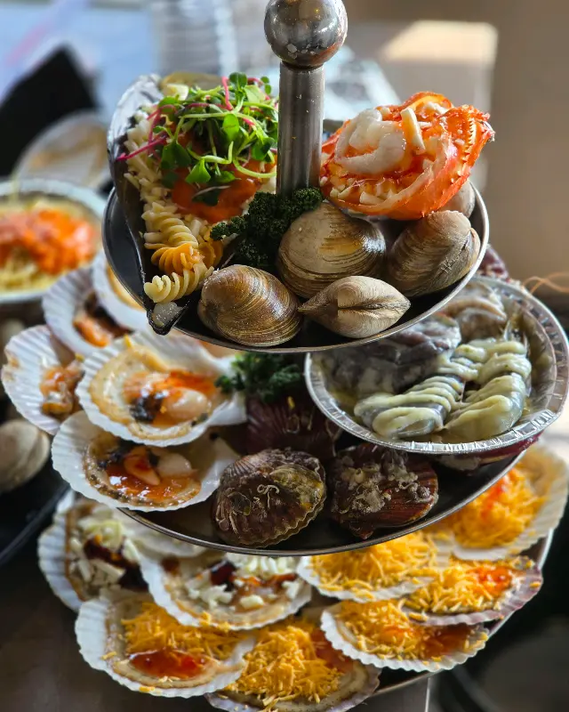 조개구이 비주얼