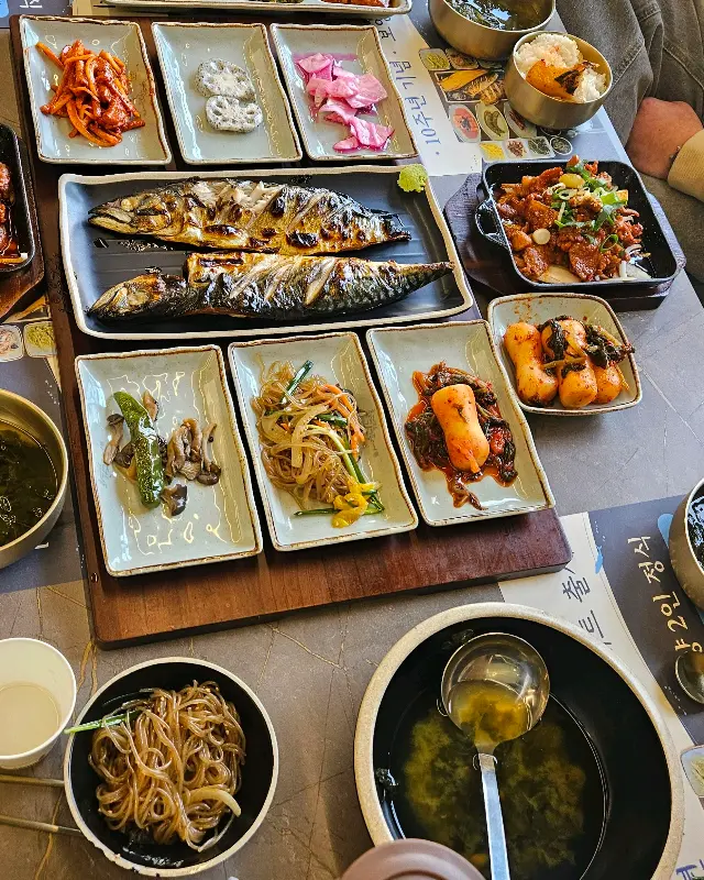 푸짐한 한 상 차림