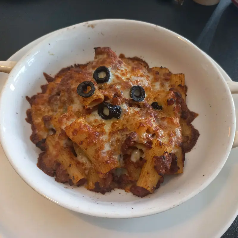 오븐 미트 숏 파스타의 모습