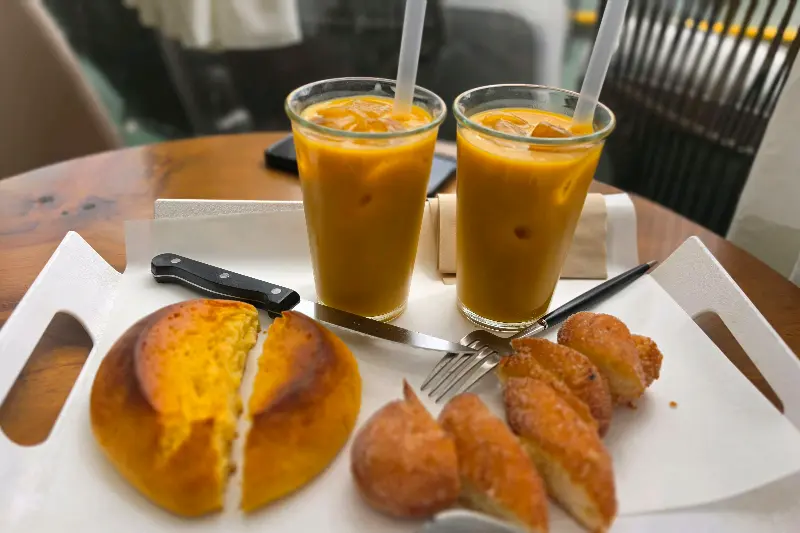 옥수수빵과 츄러스