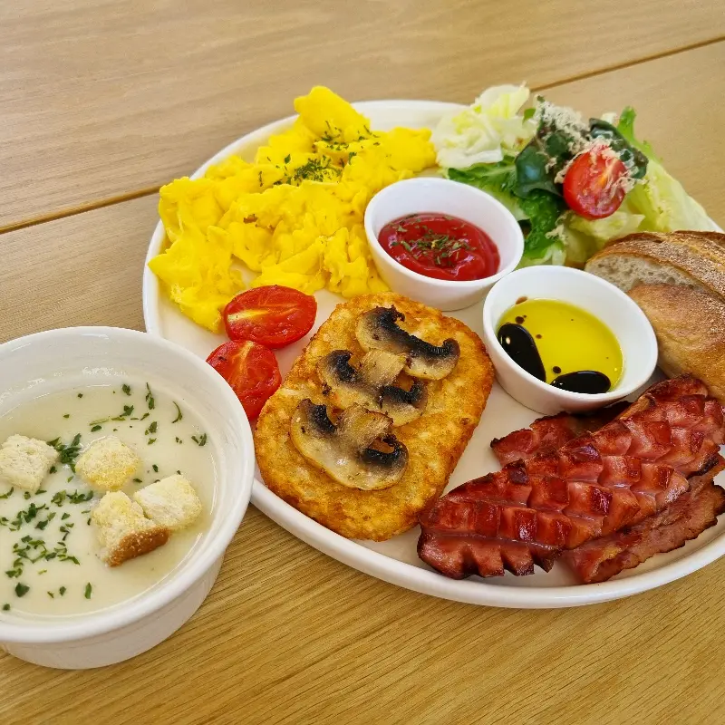 푸짐한 브런치 세트