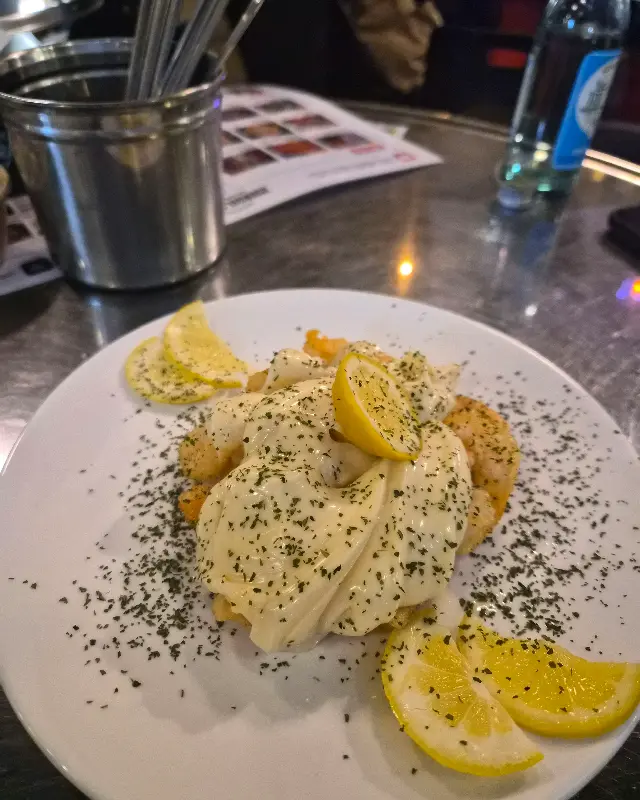 상큼한 크림 새우