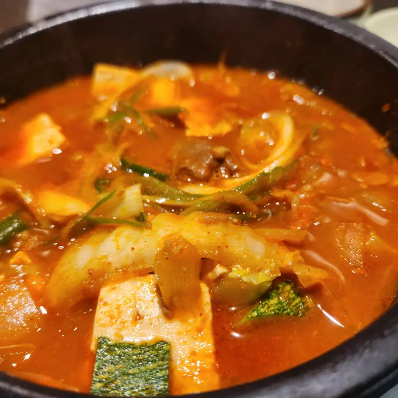 칼칼한 된장찌개