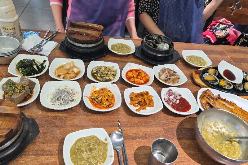 푸짐한 한 상 차림