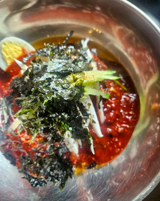 선학막국수 비빔막국수