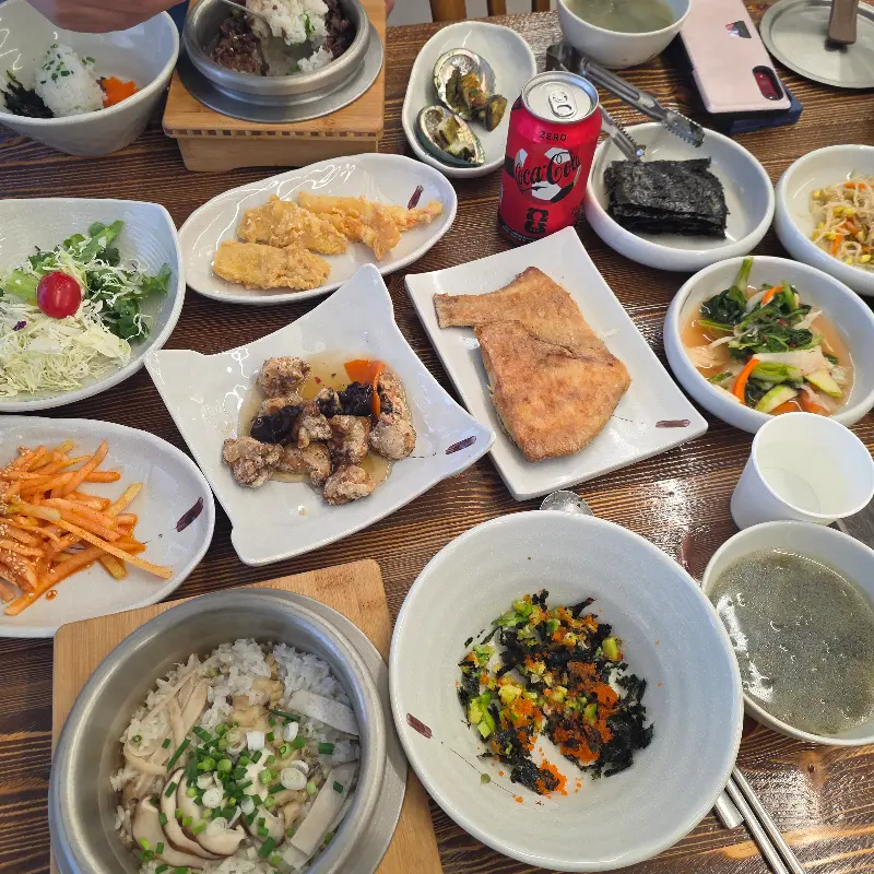 푸짐한 한상차림