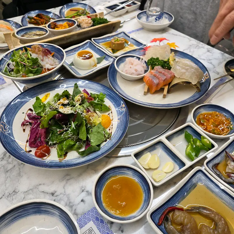 바름수산 상차림