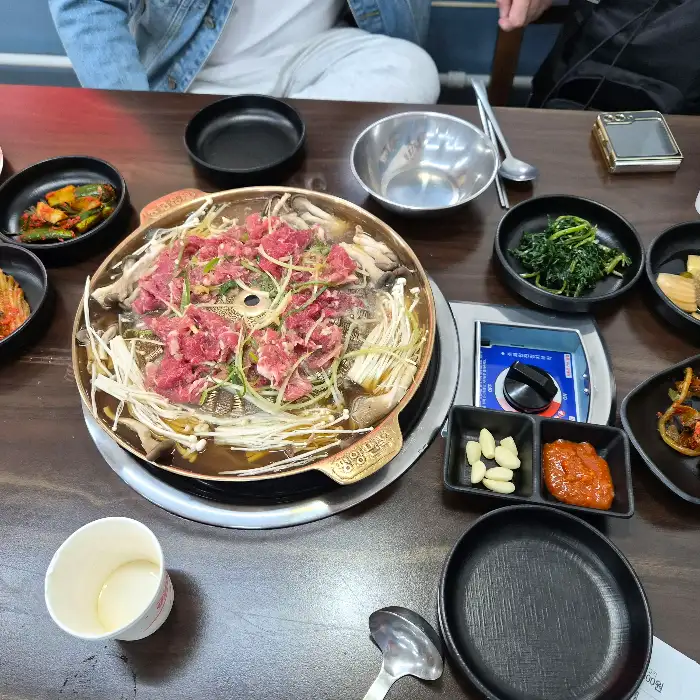 소불고기 전골