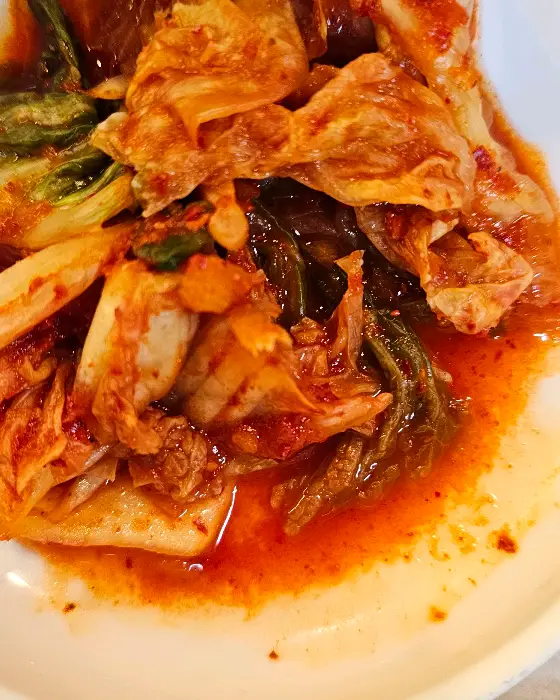 먹음직스러운 비주얼의 김치