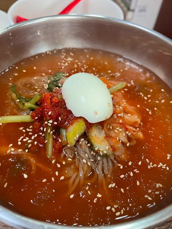 마무리 K-디저트, 시원한 냉면