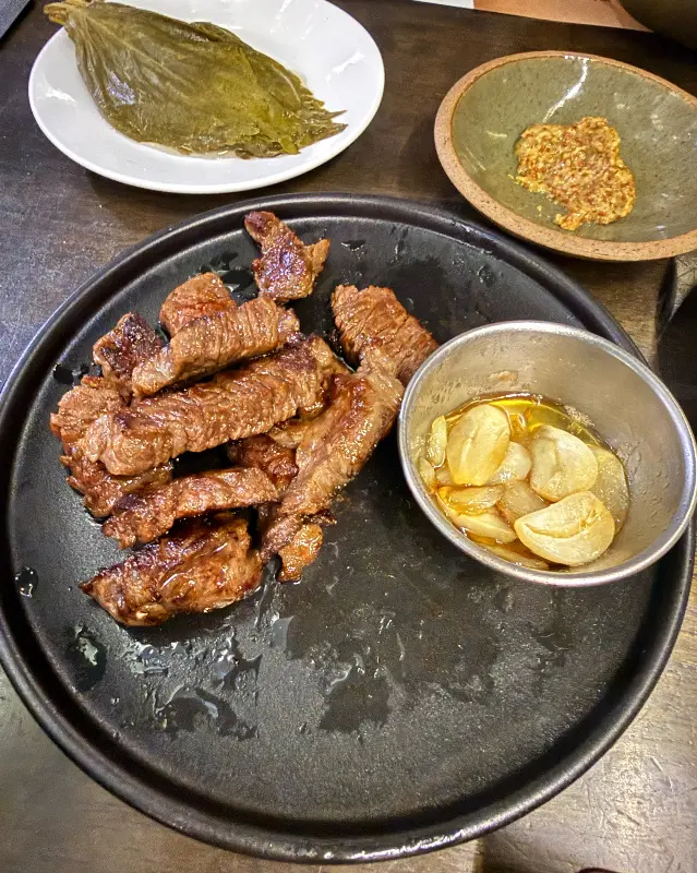 잘 구워진 늑간살