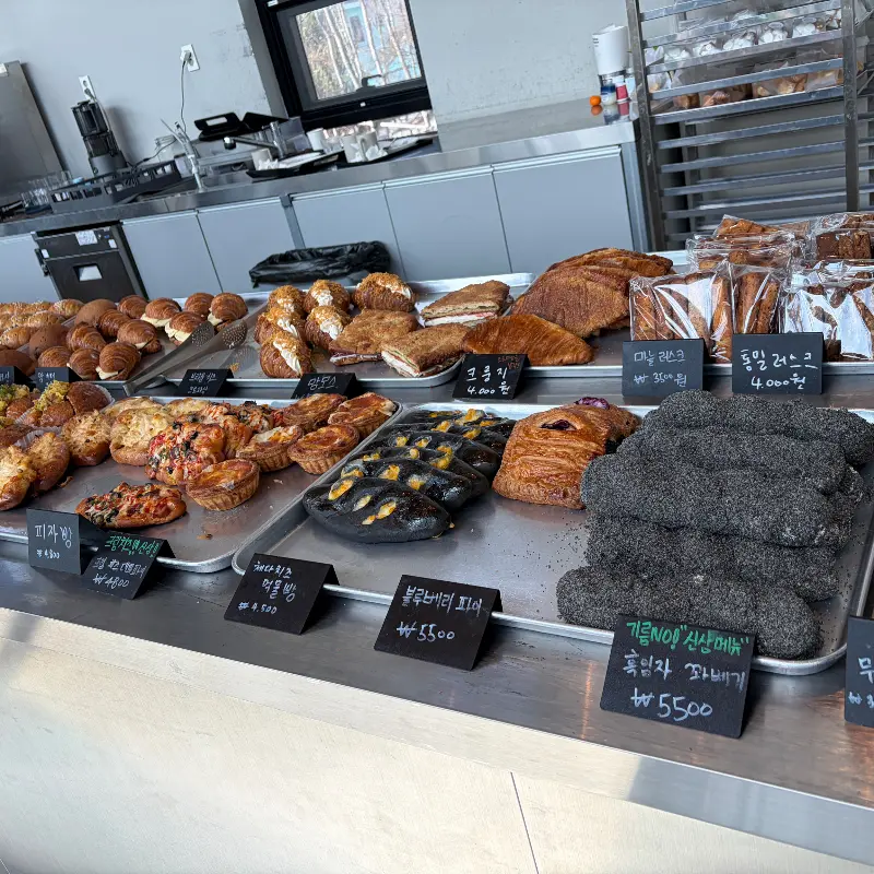 다양한 빵 종류
