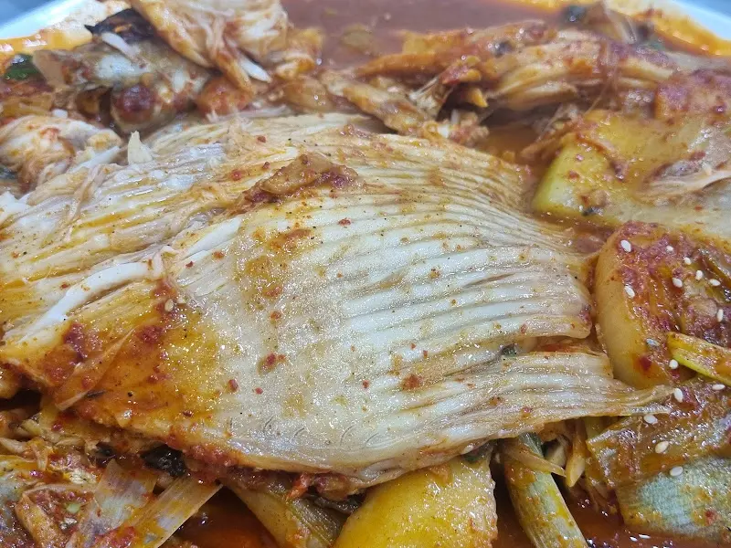 가오리조림 확대3