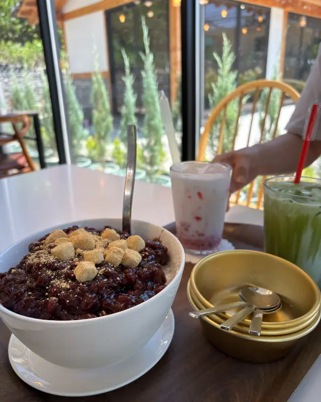 더 좋은날 팥빙수