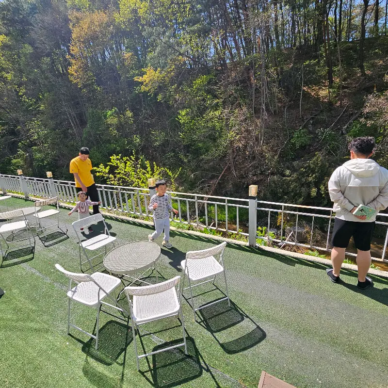 오드레요 야외 테라스