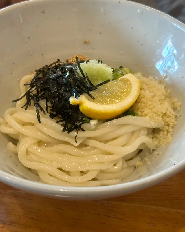 하츠네 붓카케 우동의 비주얼