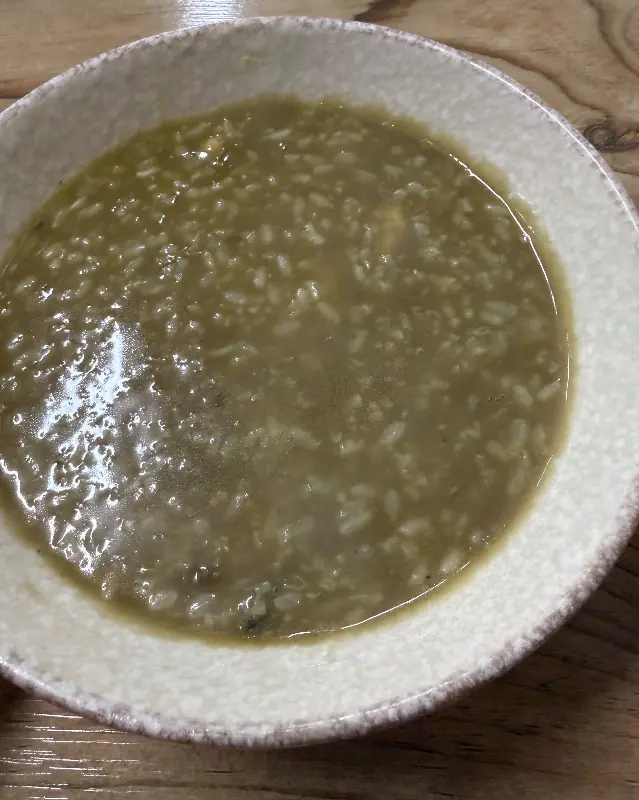 황홀한 비주얼의 전복죽