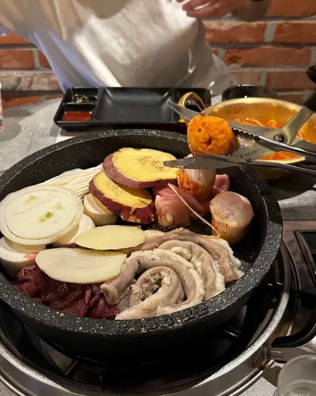 모듬곱창 비주얼