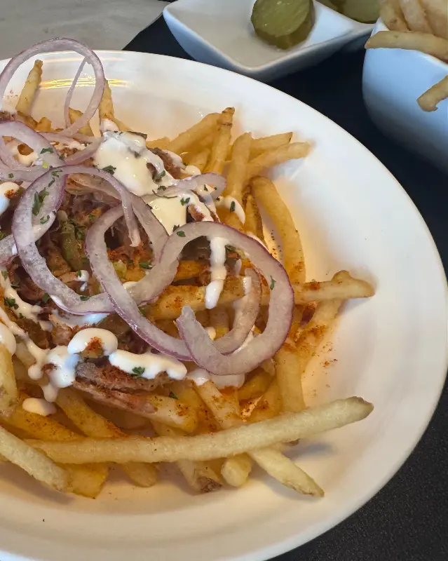 특별한 감자튀김 메뉴