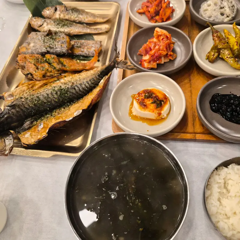 푸짐한 한 상 차림