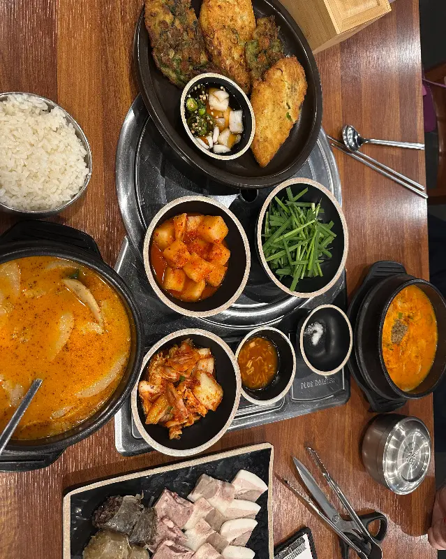 푸짐한 한 상 차림