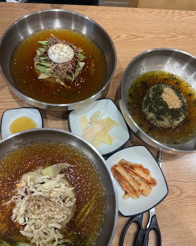 서원밀면 한상차림